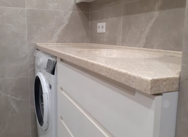 Столешница с интегрированной раковиной